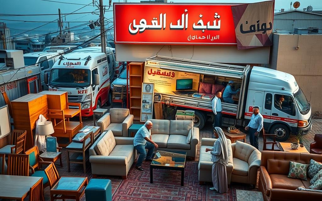 خدمة شراء الأثاث المستعمل بالرياض تشمل النقل السريع