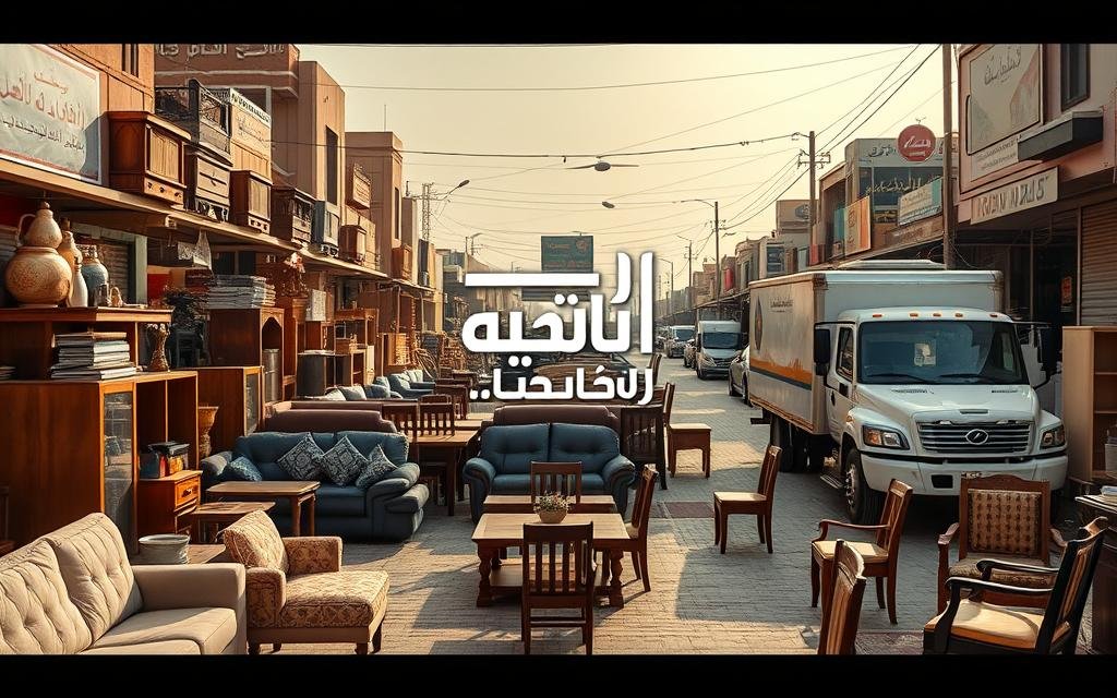 خدمة شراء الأثاث المستعمل بالرياض تشمل النقل السريع
