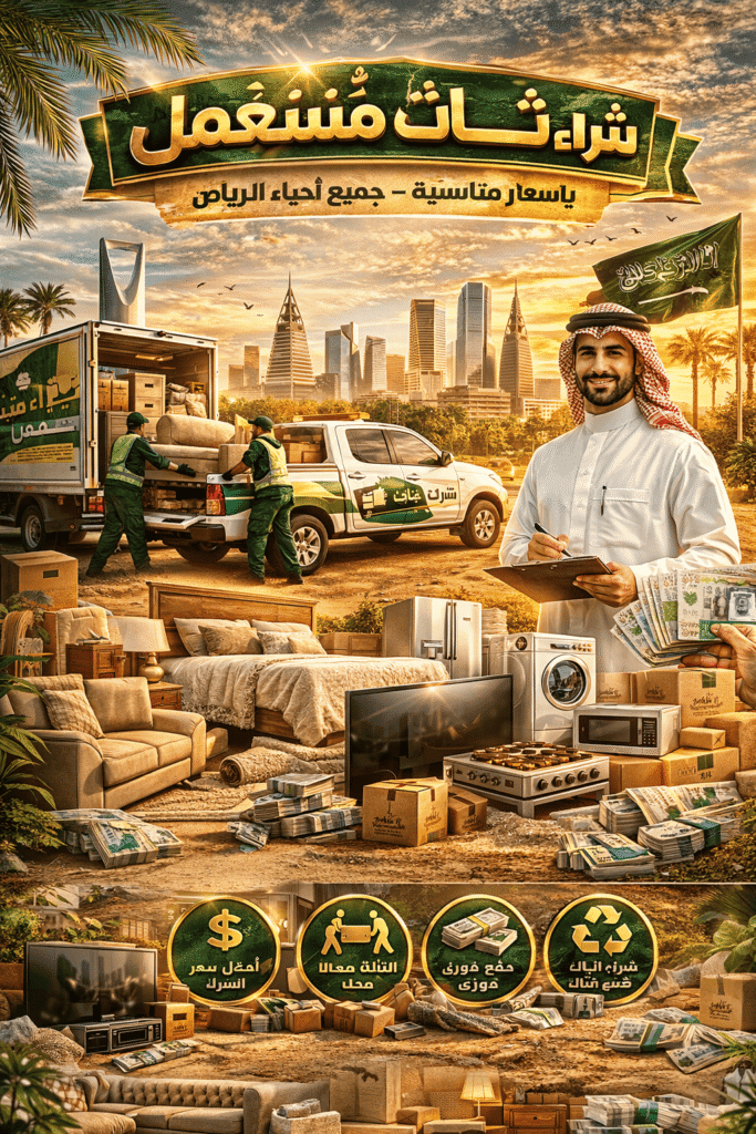 شركة شراء اثاث مستعمل بالرياض