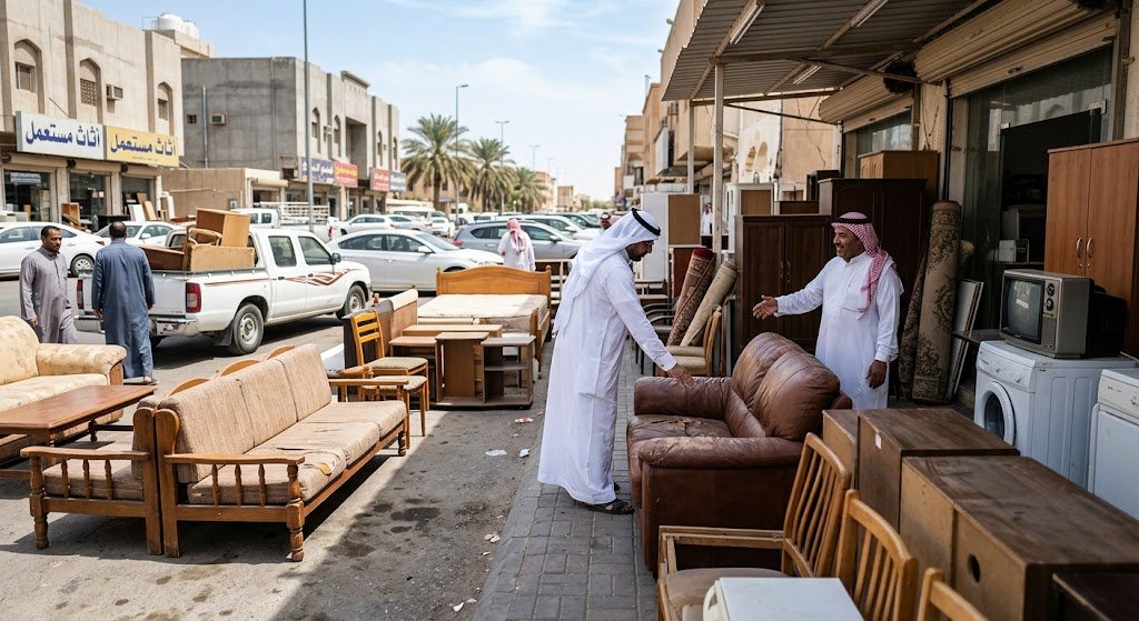 شراء اثاث مستعمل حي العارض الرياض بأعلى الأسعار وتقييم فوري لجميع الغرف والأجهزة