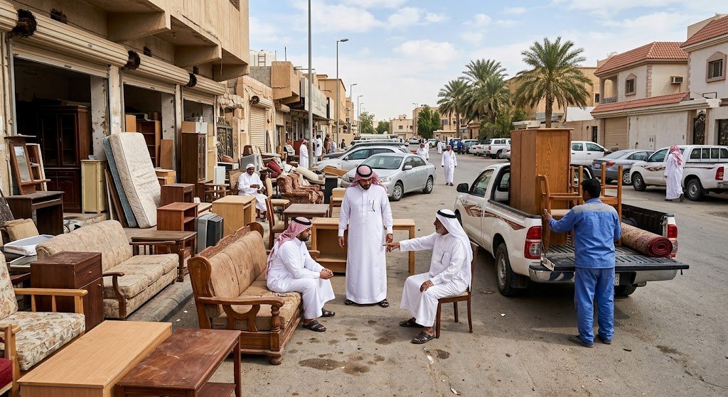 شراء اثاث مستعمل المغرزات الرياض بأعلى الأسعار وتقييم فوري لكافة الأغراض
