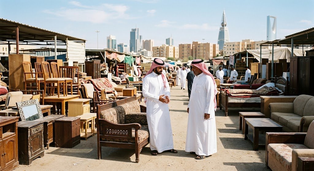 شراء اثاث مستعمل حي المرسلات الرياض بأفضل الأسعار وتقييم فوري لكافة الأثاث والأجهزة