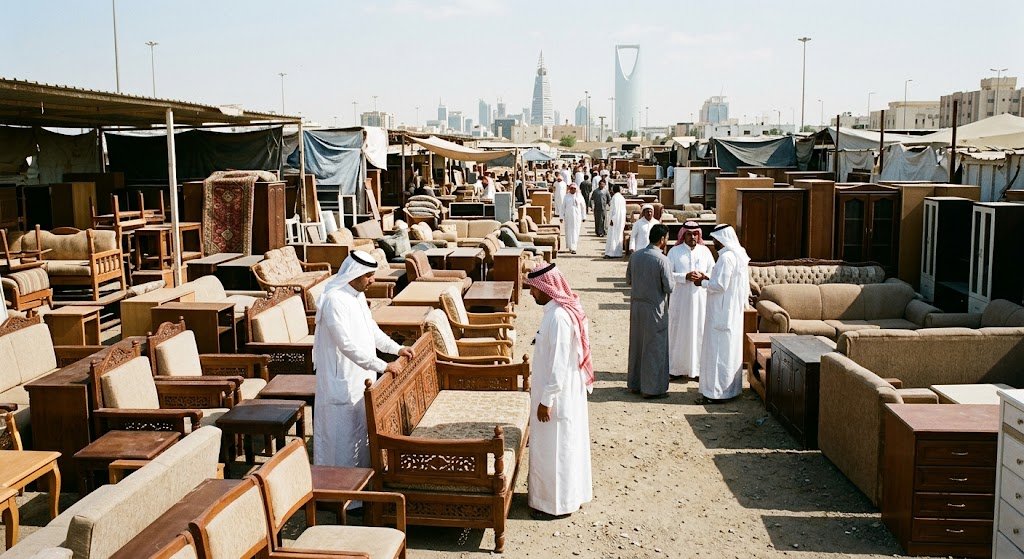 شراء اثاث مستعمل حي النزهة الرياض بأعلى الأسعار وتقييم فوري وشامل