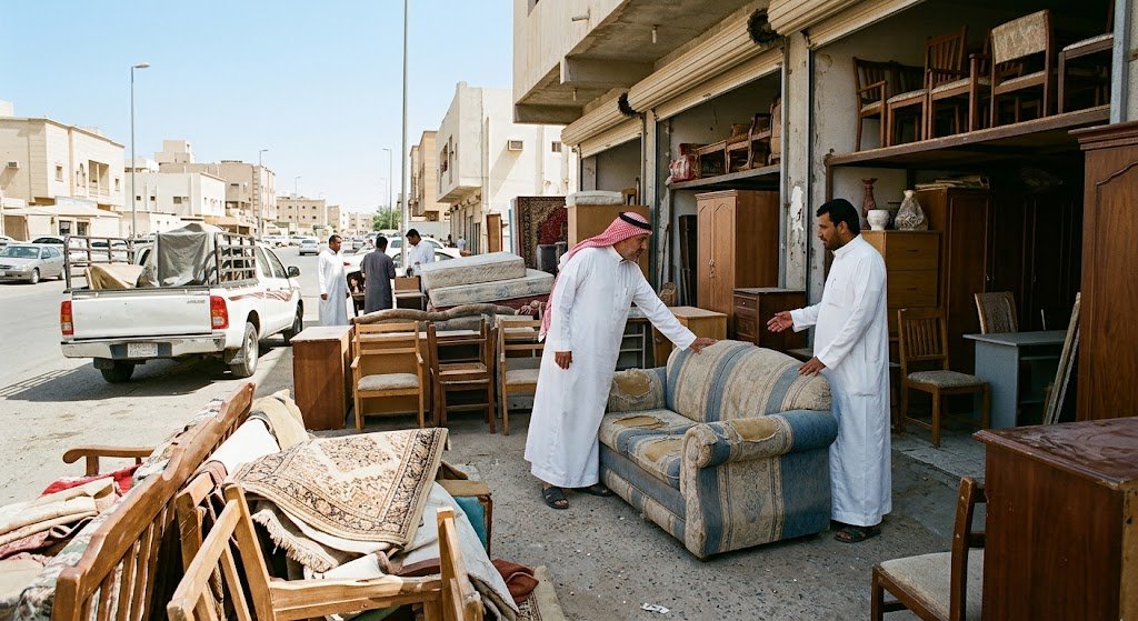 شراء اثاث مستعمل حي النخيل الرياض بأعلى الأسعار وتقييم فوري وشامل